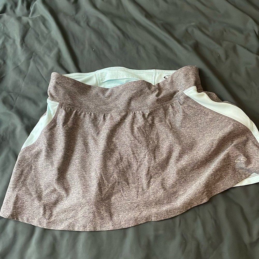Grey champion tennis skort